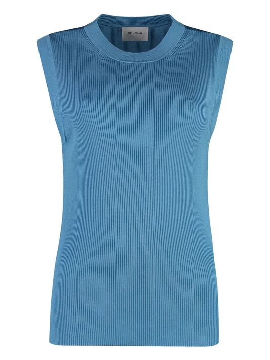 Ribbed-Knit Tank Top