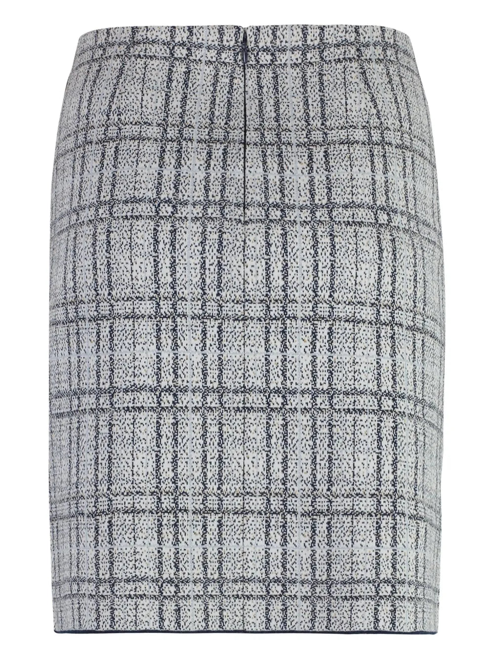 Checked Pencil Skirt