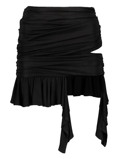 Ruffled Mini Skirt