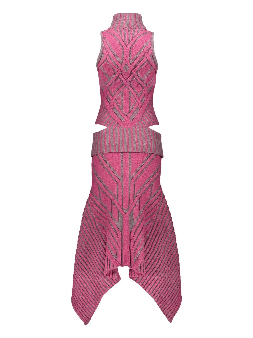 Virgin Wool-Blend Dress