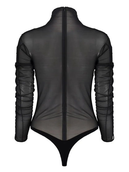 Semi-Sheer Bodysuit