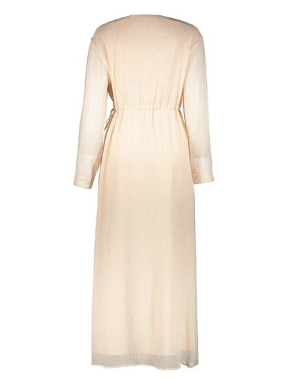 Crepe-Texture Maxi Dress