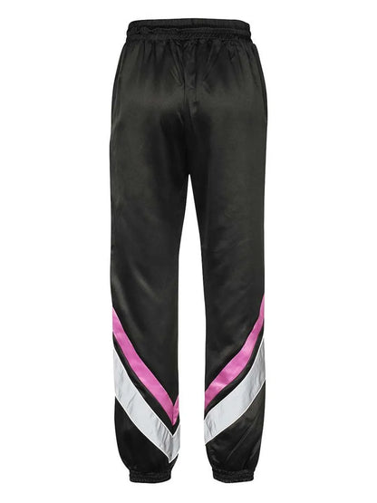 Techno-Fabric Track Pants