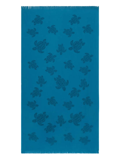 Turtles Jacquard Beach Towel
