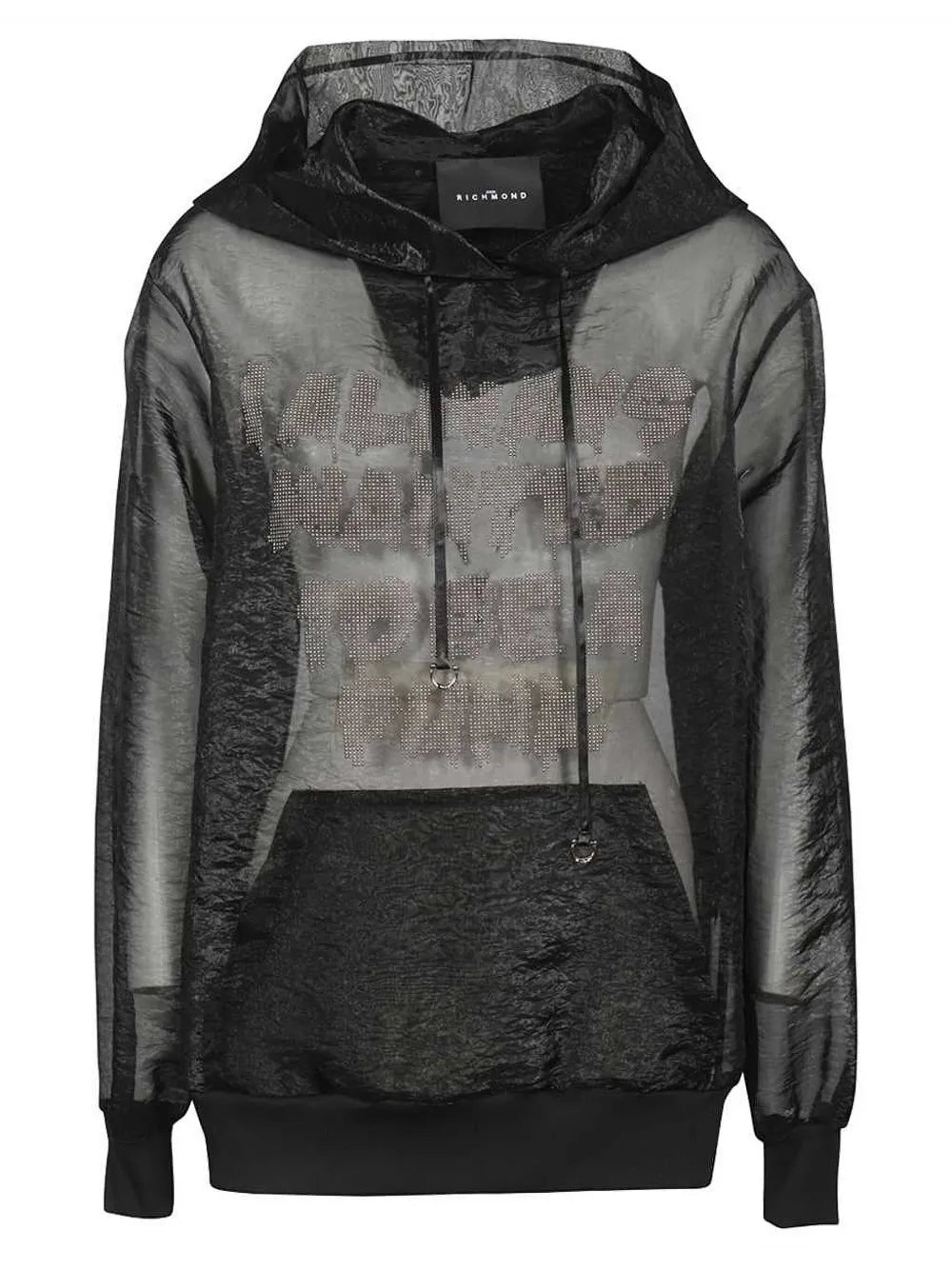 Semi-Sheer Hoodie
