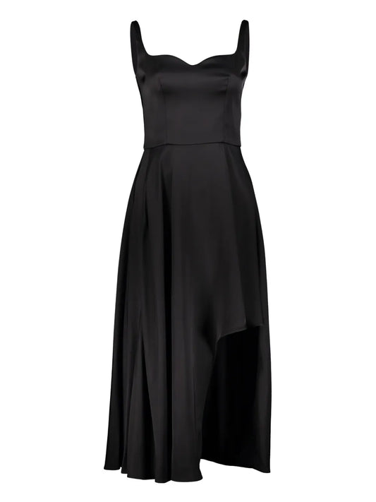 Silk-Blend Dress