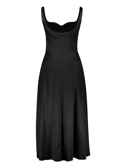 Silk-Blend Dress