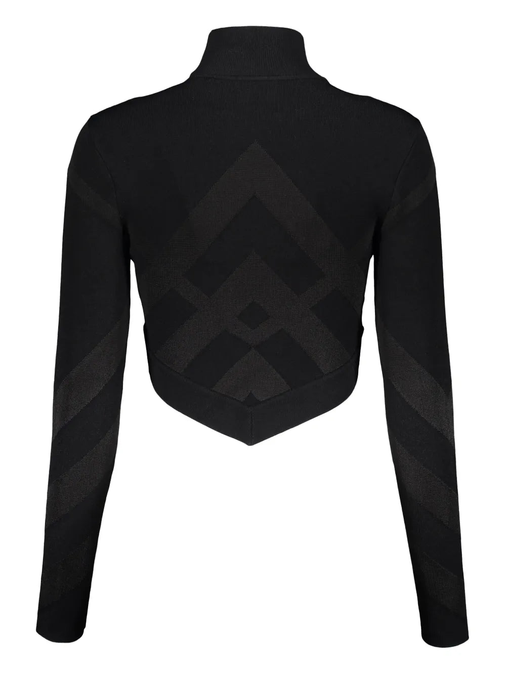 Patterned-Jacquard T-Shirt