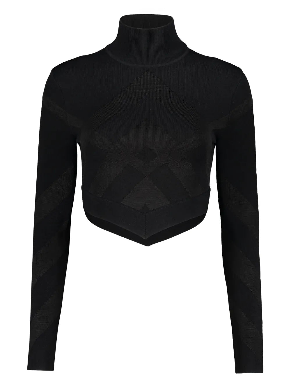 Patterned-Jacquard T-Shirt