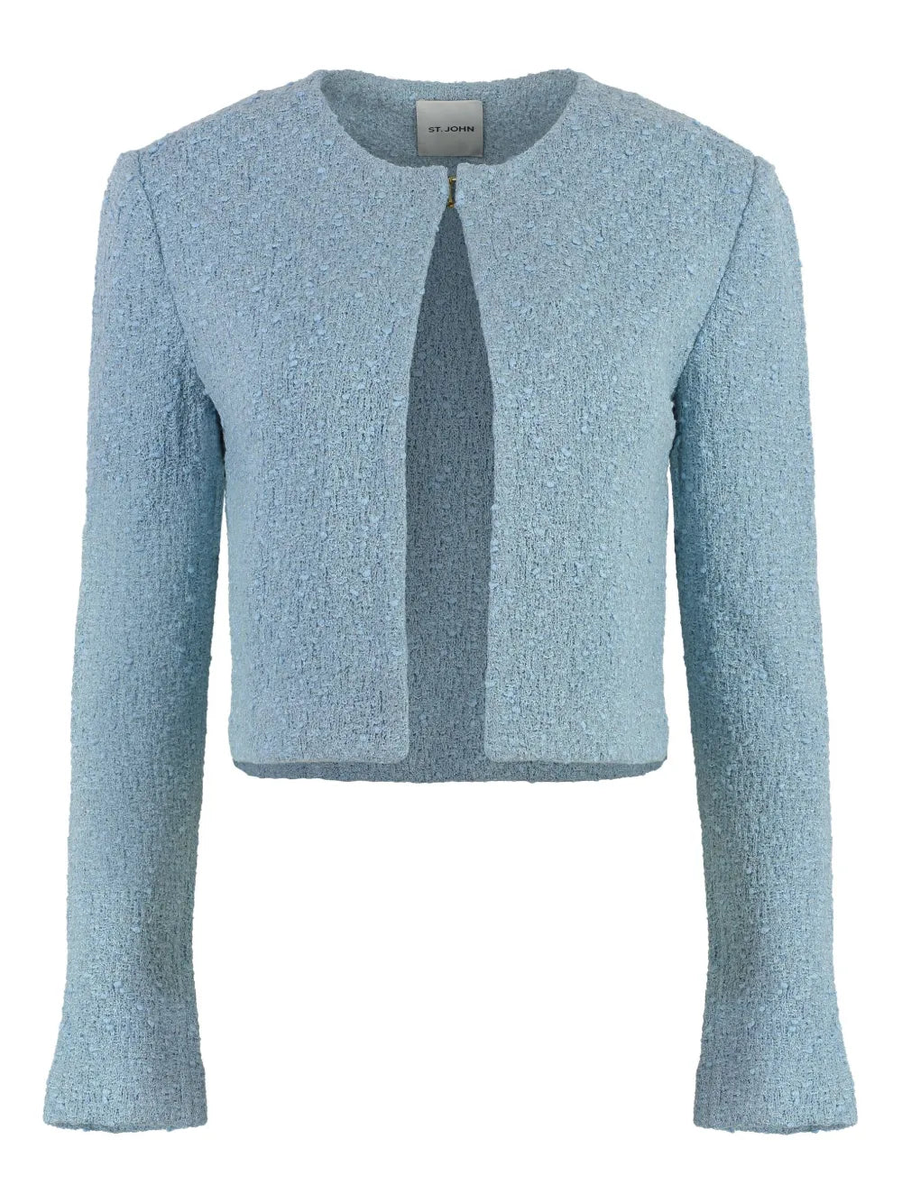 Textured Cropped Jacket