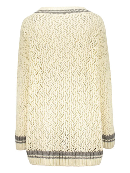 Open-Knit Jumper