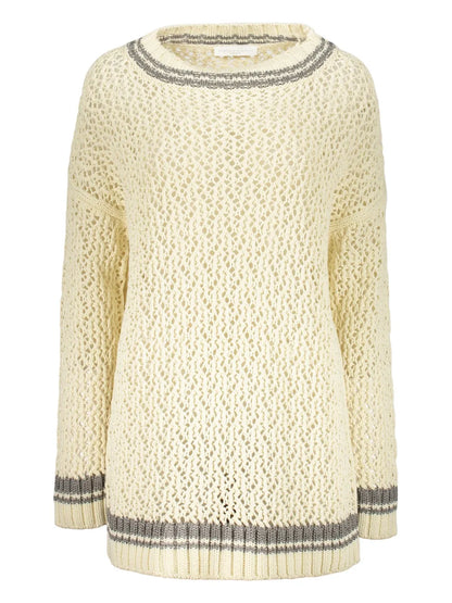 Open-Knit Jumper