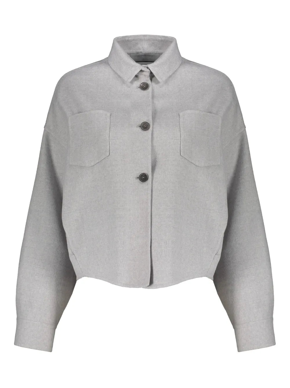 Felted Shirt Jacket