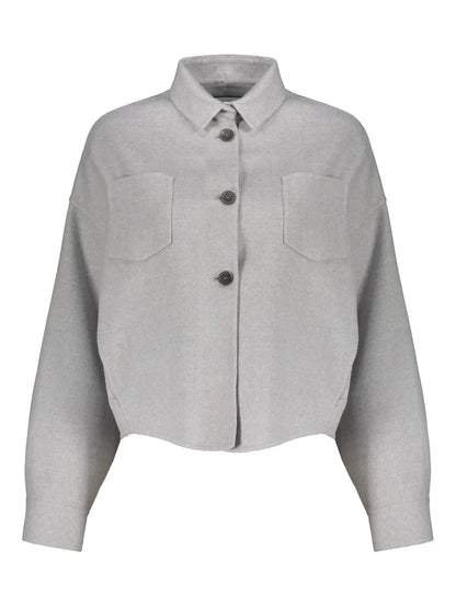 Felted Shirt Jacket
