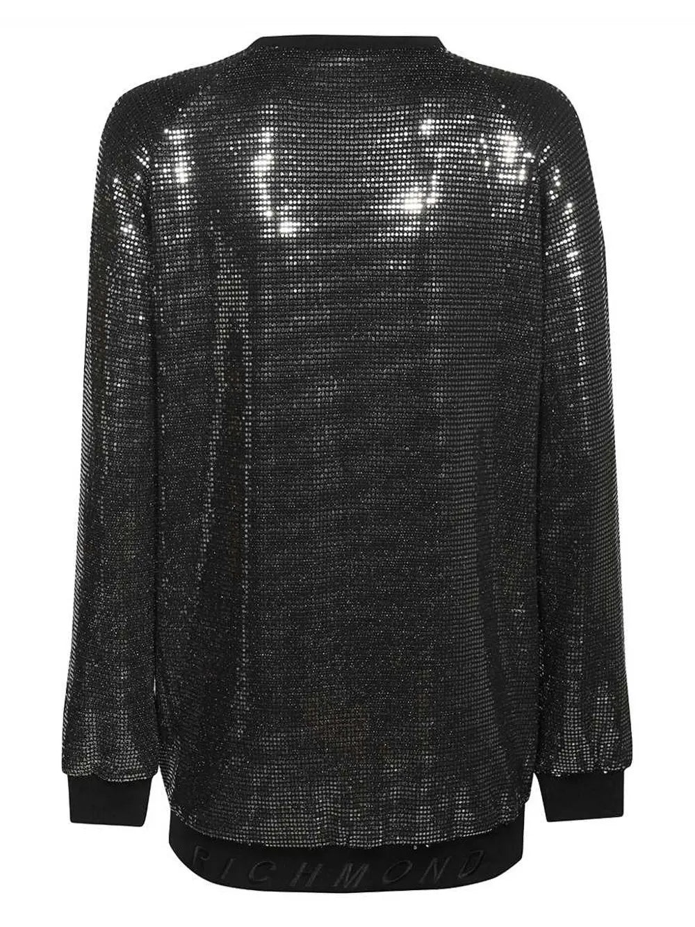 Rhinestone-Embellished Mini Dress