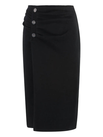 Cashmere Midi Skirt