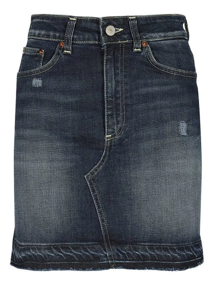 Denim Mini Skirt