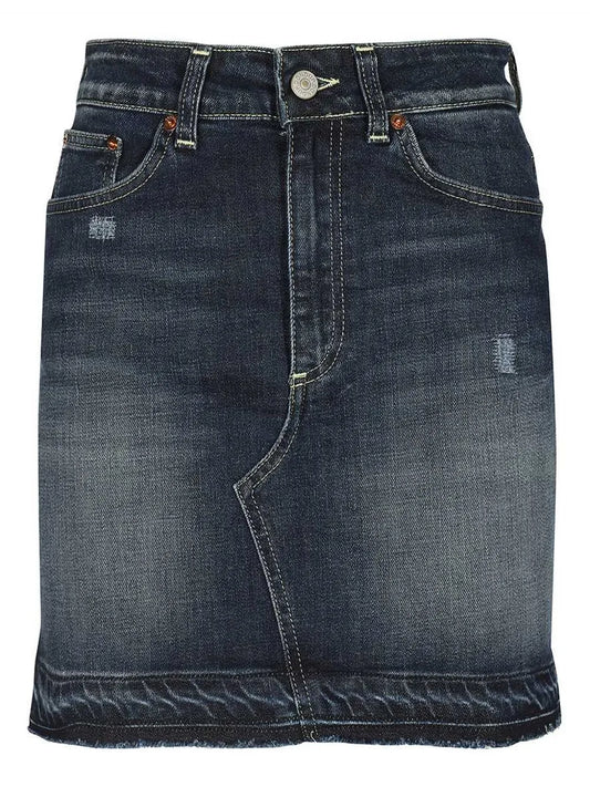 Denim Mini Skirt