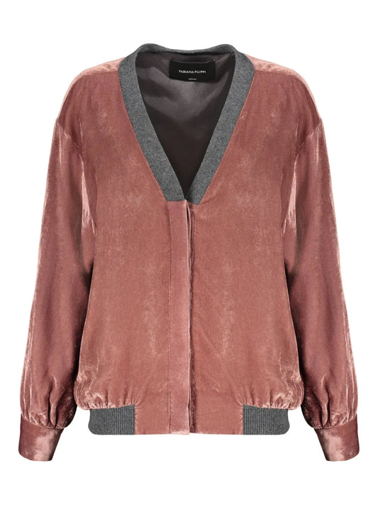 Velvet Bomber Jacket