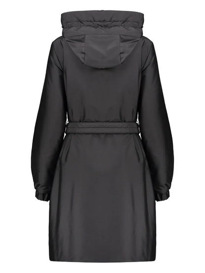 Logo-Belted Coat