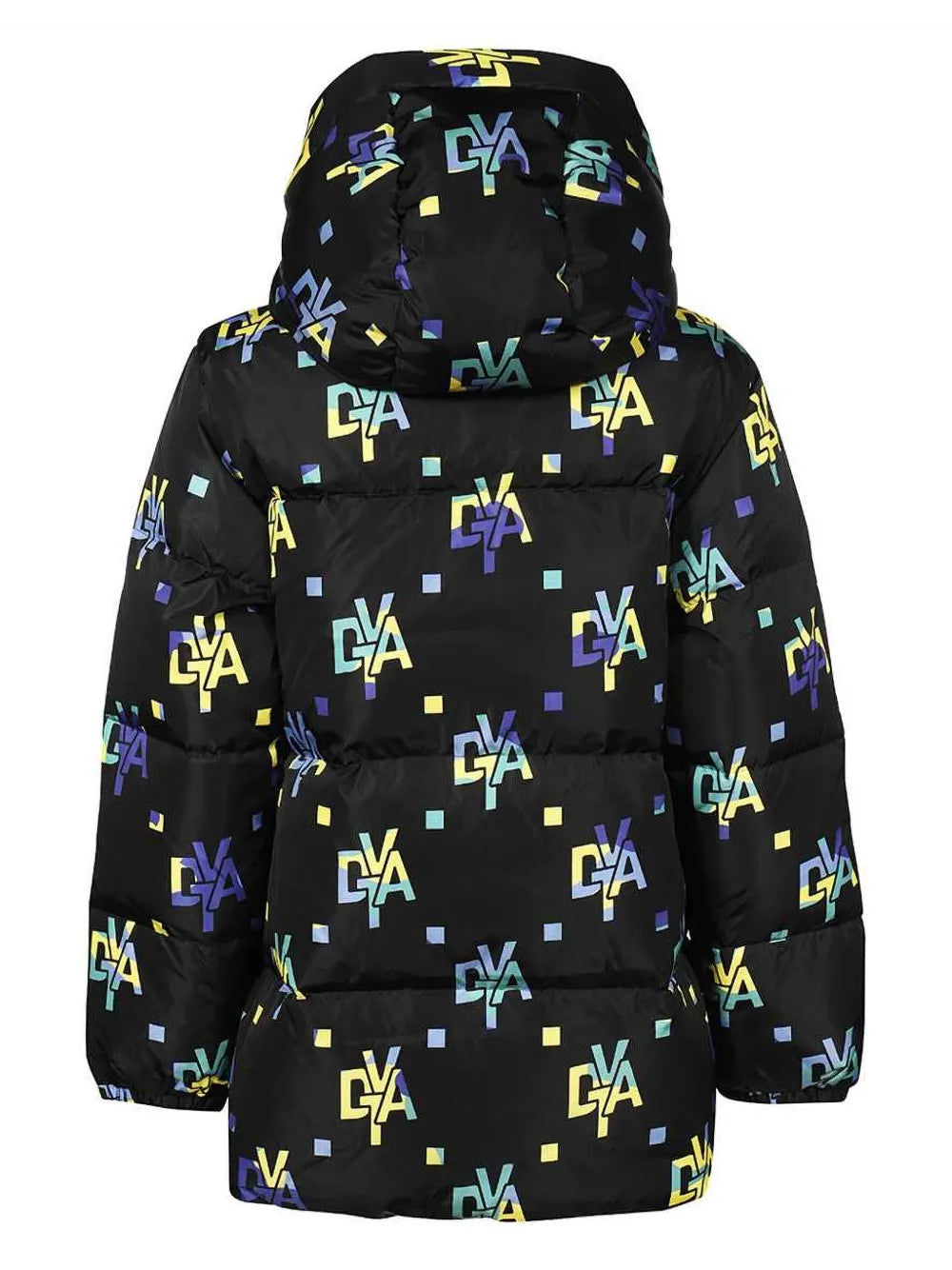 Monogram-Print Puffer Jacket