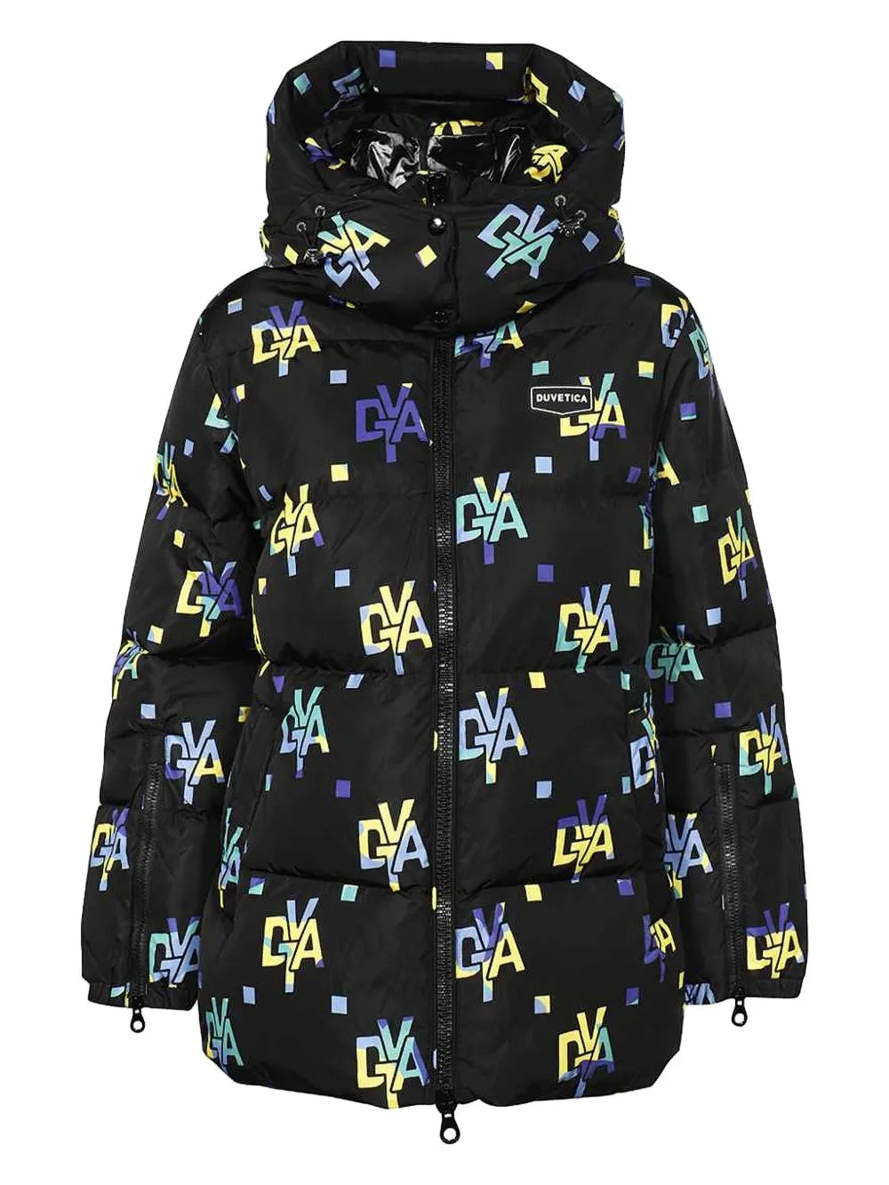 Monogram-Print Puffer Jacket