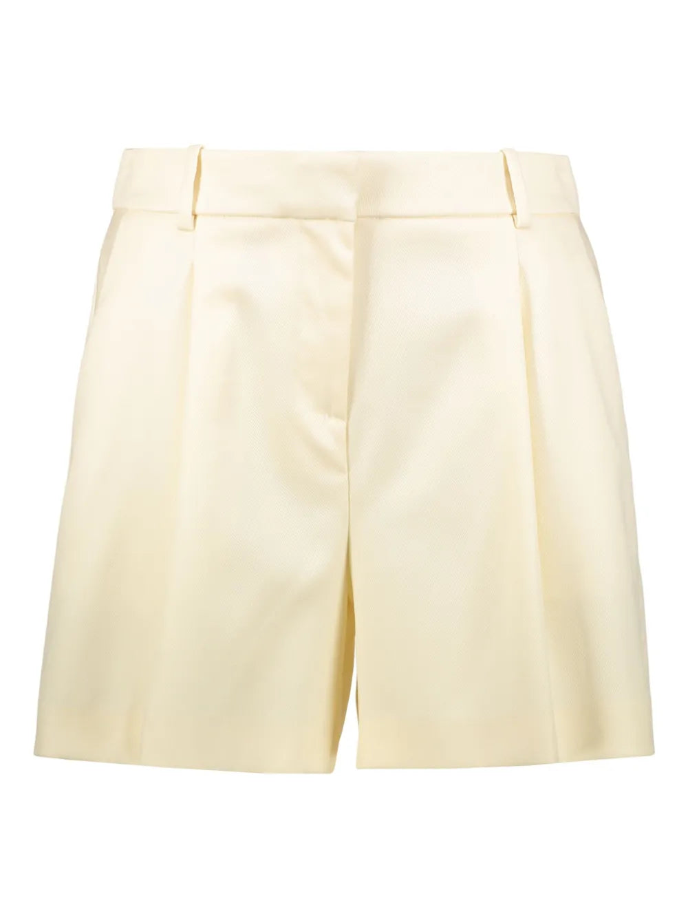 Pleat-Detail Shorts