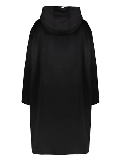 Logo-Plaque Parka Coat