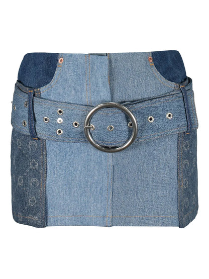 Denim Mini Skirt