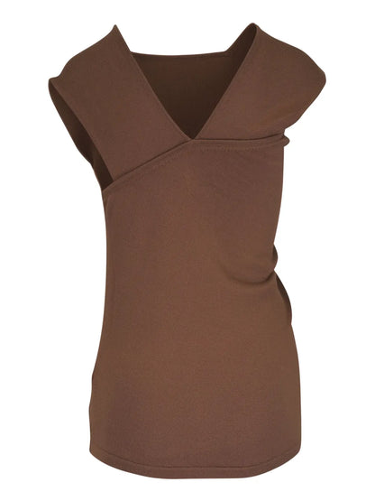 Josif Asymmetric-Neckline T-Shirt