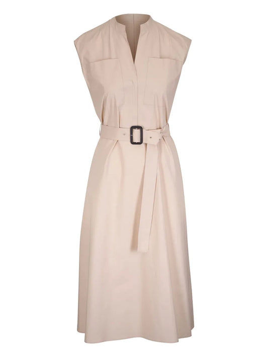 Belted Midi Dress