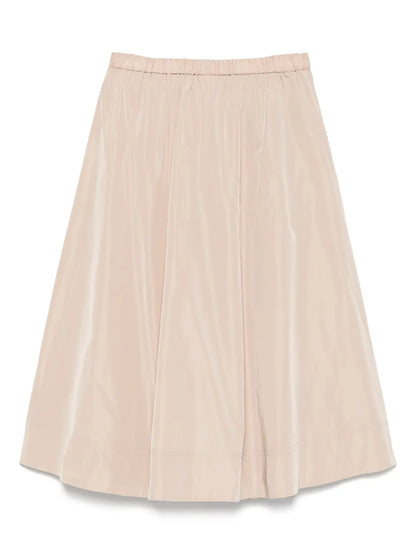 A-Line Midi Skirt