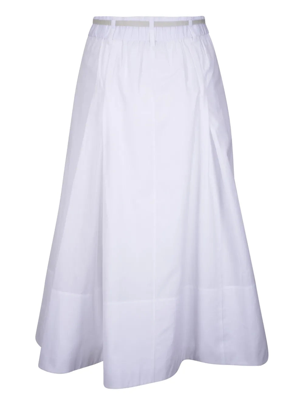 Cotton Midi Skirt