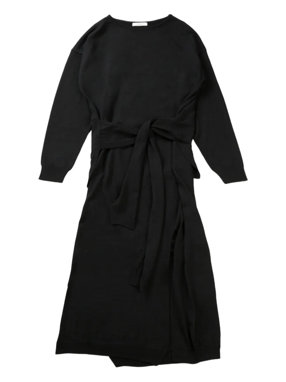 Knot-Detail Midi Dress