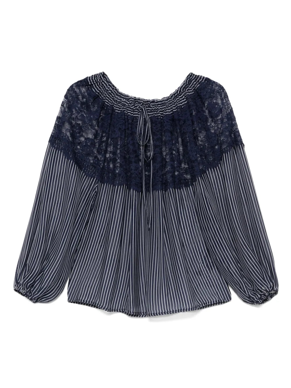 Lace-Detailed Blouse