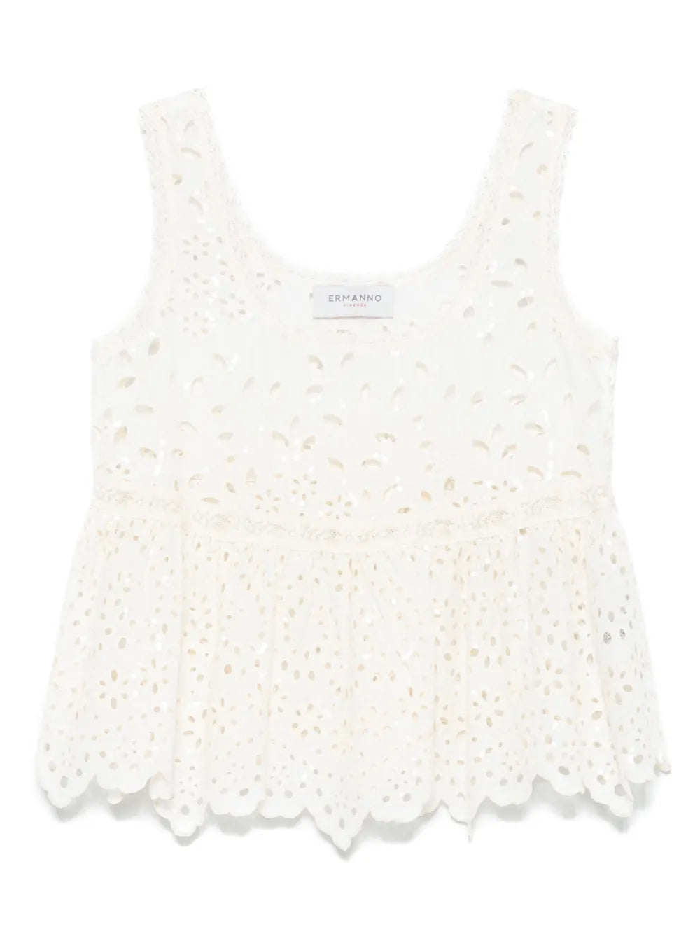 Broderie Anglaise Tank Top
