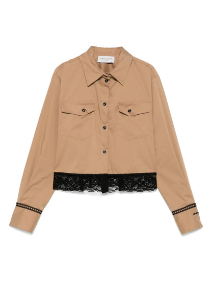 Lace-Trim Shirt