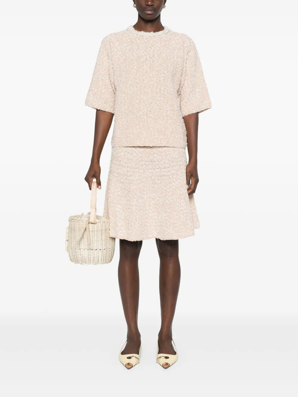 Tweed Mini Skirt