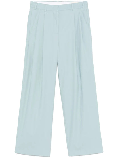 Pleat-Detail Trousers