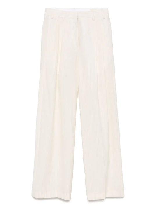 Pinstriped Trousers