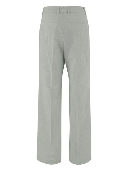 Straight-Leg Trousers