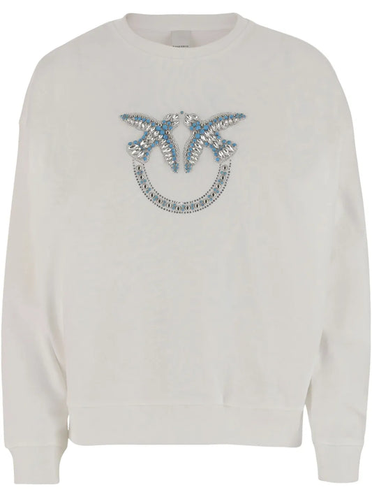 Stud-Embellished Sweatshirt