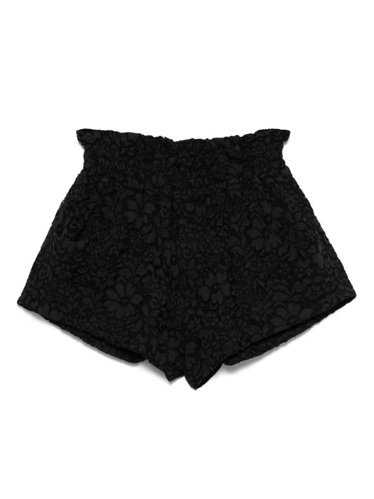 Corded-Lace Shorts