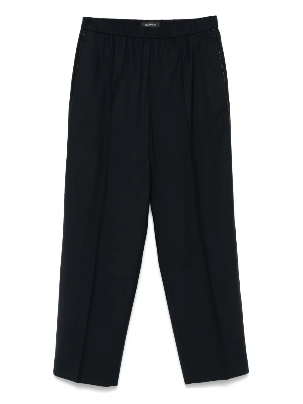 Beaded-Trim Trousers