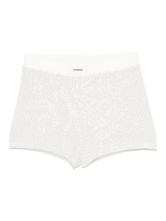 Crystal-Embellished Shorts