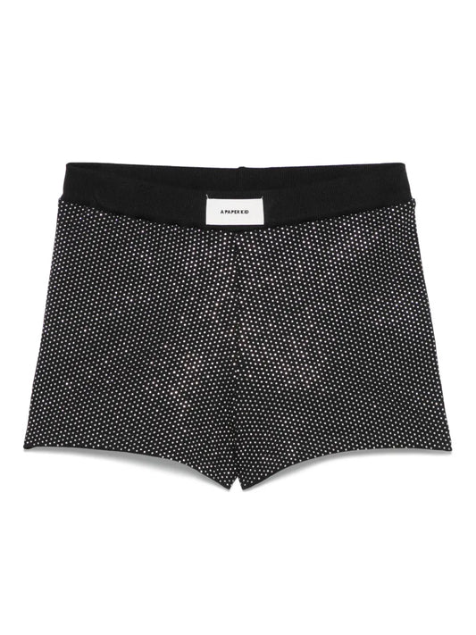 Crystal-Embellished Shorts