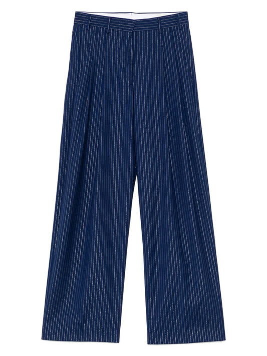 Pinstriped Trousers