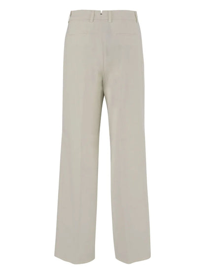Straight-Leg Trousers