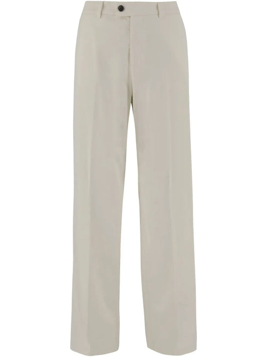 Straight-Leg Trousers