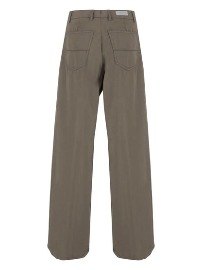 Straight-Leg Trousers
